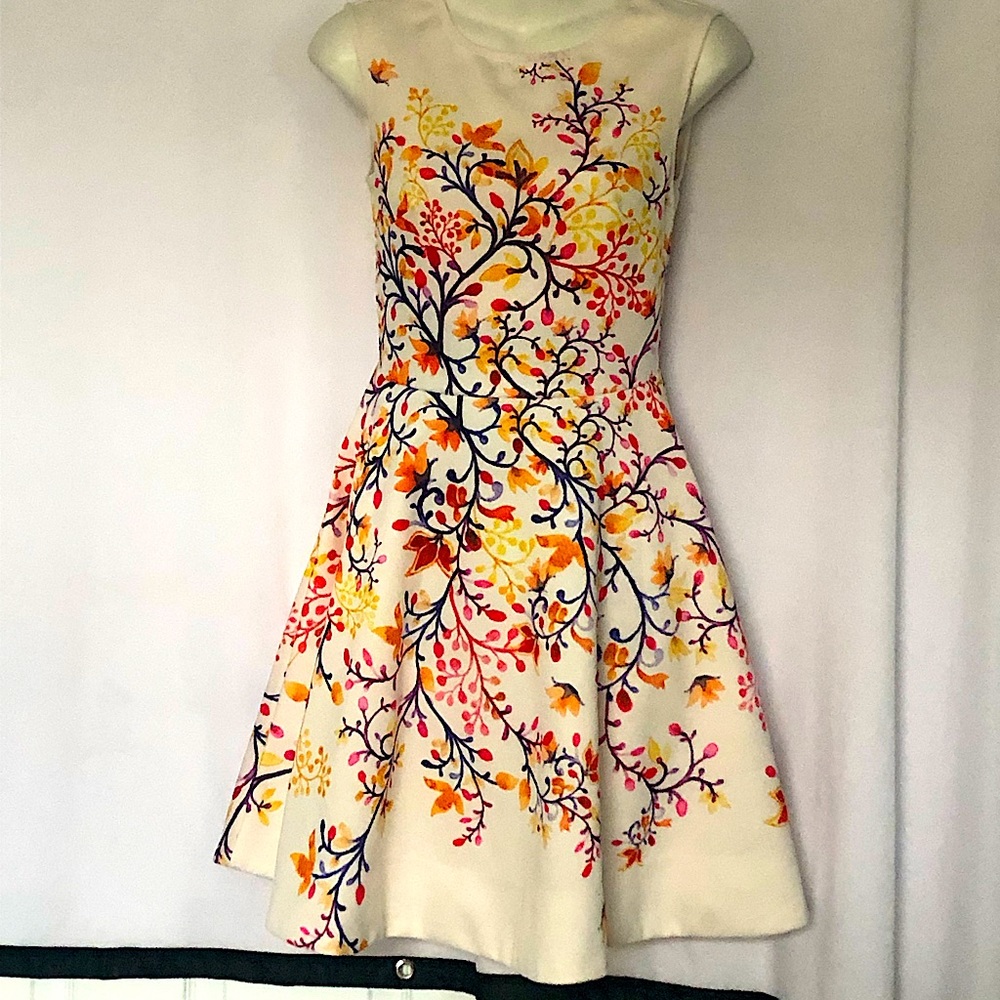 Jessie Zhao Floral Print Dress